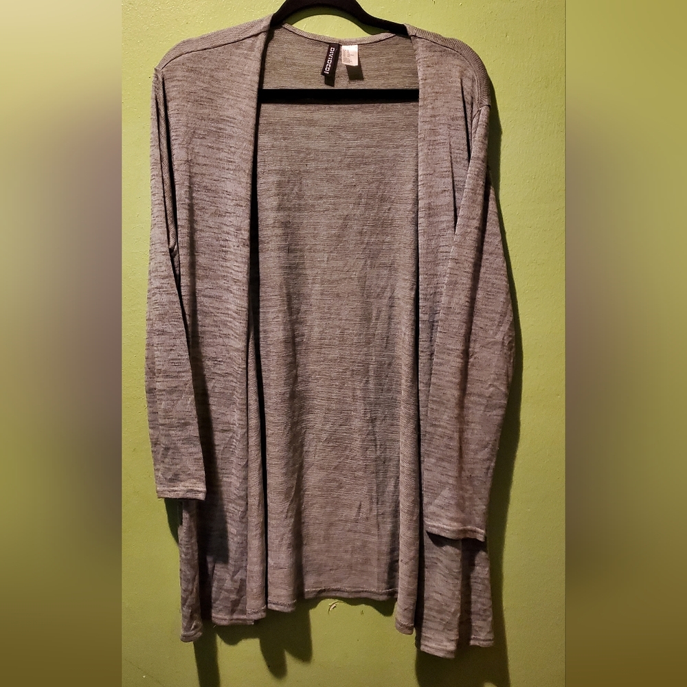 Open sweater